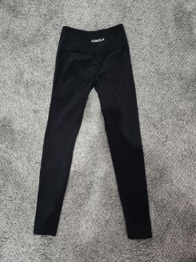 AuroLa Black Leggings - Stretch Comfort Bottoms
